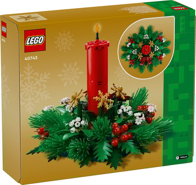 Produktbilde 3 for Juledekorasjon til bordet LEGO® Iconic (40743)