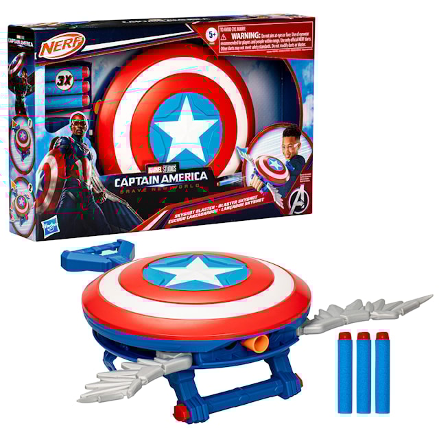 Produktbild 4 för Skyshot Blaster Avengers Captain America