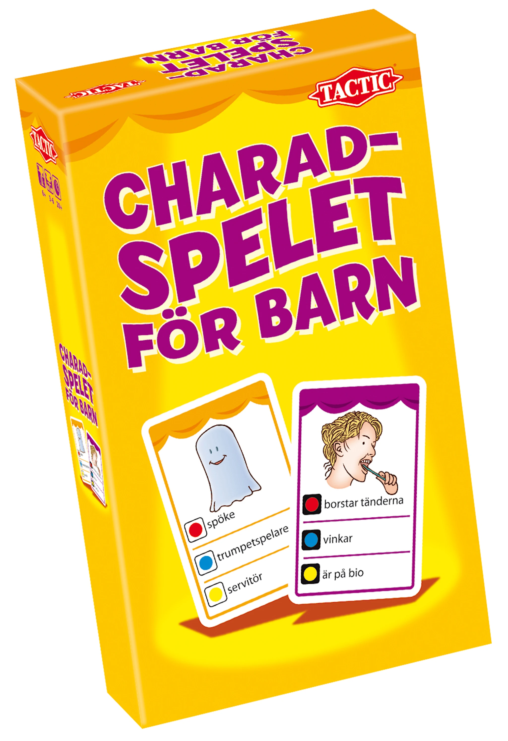 Produktbild för Charadspelet för Barn Resespel Tactic (SE)