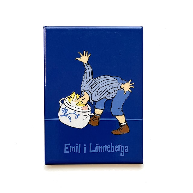 Tuotekuva 1 - Magneetti Emil Keittokulhossa Astrid Lindgren