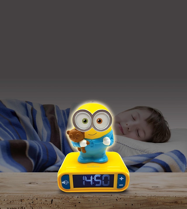 Produktbild 4 för Väckarklocka Minions Dumma Mej