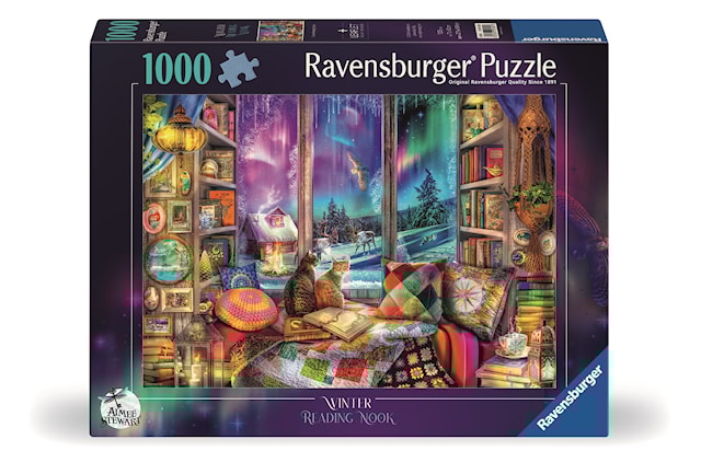 Produktbild 1 för The Winter Reading Nook Pussel 1000 Bitar Ravensburger