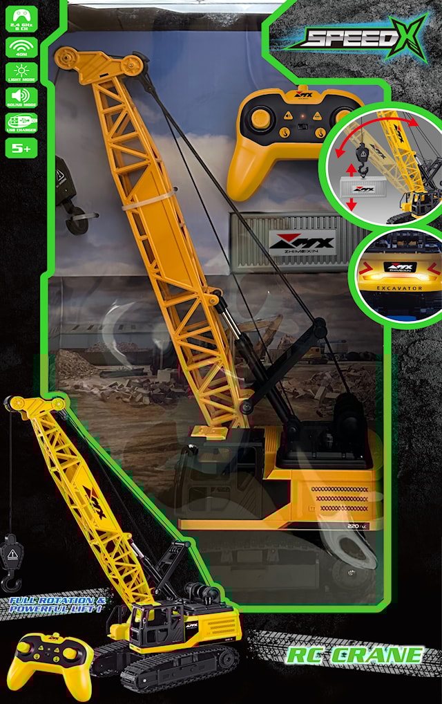 Produktbilde 3 for Radiostyrt Kran SpeedX