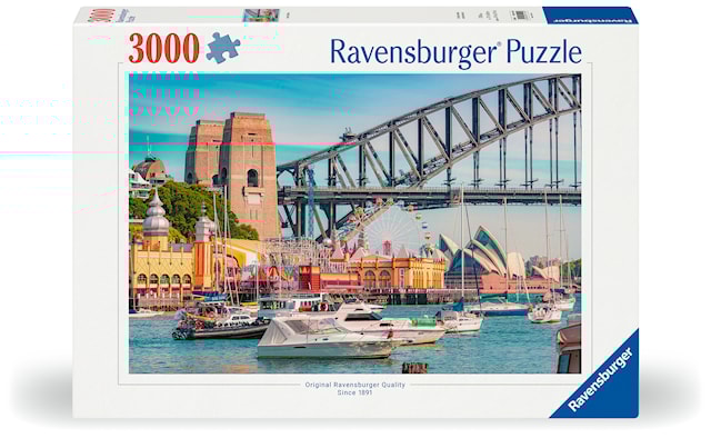 Tuotekuva 1 - Salainen Sydney Palapelit 3000 palaa, Ravensburger