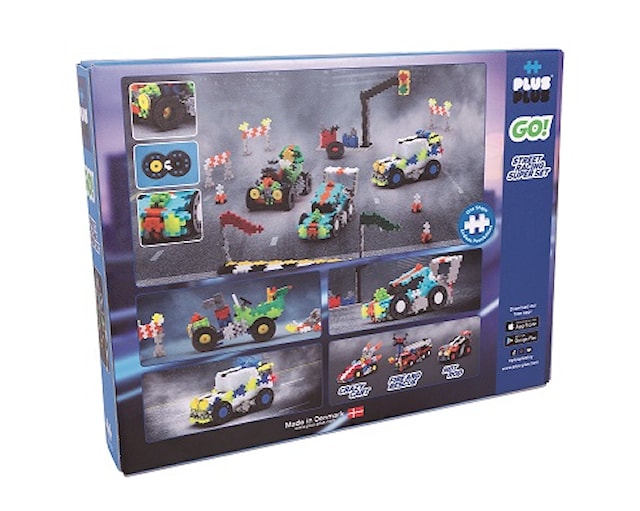 Produktbild 3 för Go! Streetracing Super Set, Plus-Plus