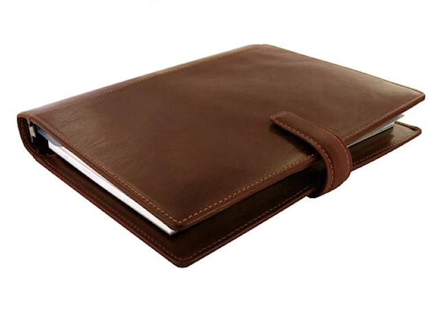 Tuotekuva 2 - Systemikalenteri A5 Lockwood Konjakki Filofax