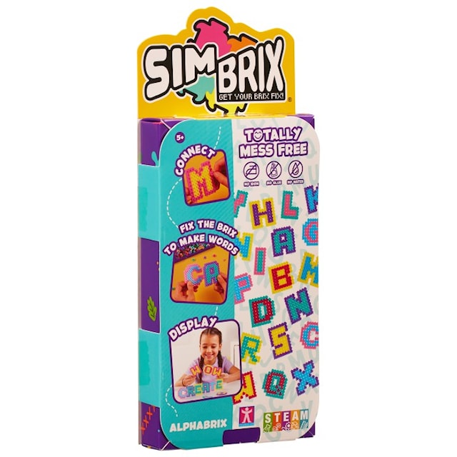 Produktbild 2 för Simbrix Alphabrix Set 350 Brix