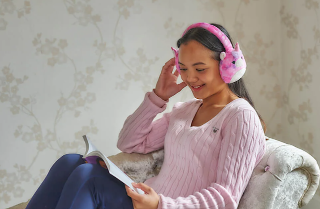 Produktbild 3 för Squishmallows Trådlösa Hörlurar med Mikrofon Bluetooth Lola