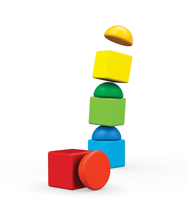 Produktbilde 1 for Magicube Magic Stacking 8 Deler Geomag