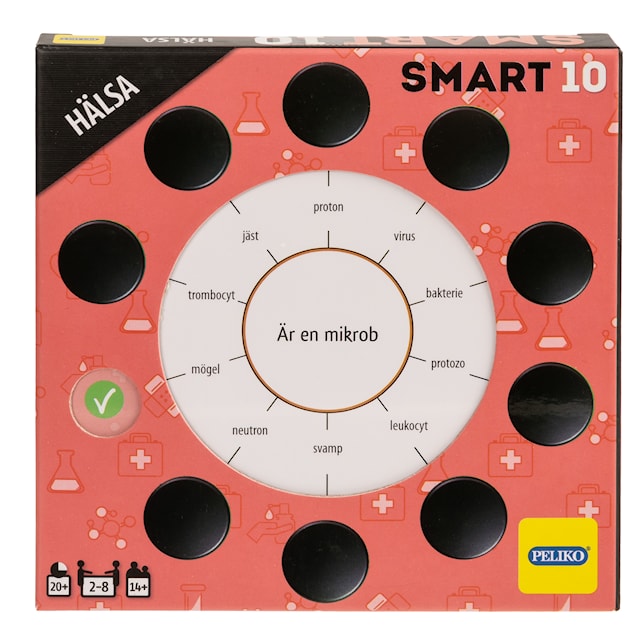 Tuotekuva 3 - SMART10 Frågekort, Hälsa (SE)