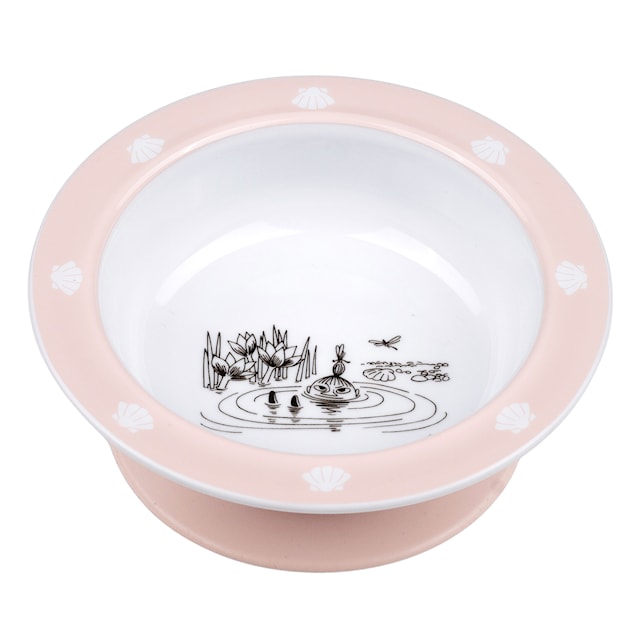 Tuotekuva 1 - Muumi Vesi & Uinti Imukuppilautanen Vaaleanpunainen Rätt Start