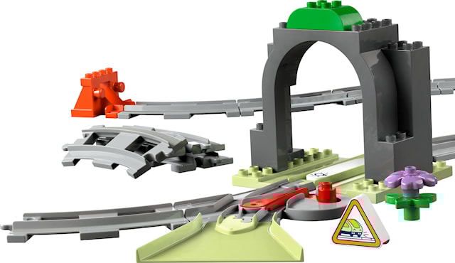 Tuotekuva 2 - Tunneli ja raiteet ‑laajennussarja LEGO® DUPLO® Town (10425)
