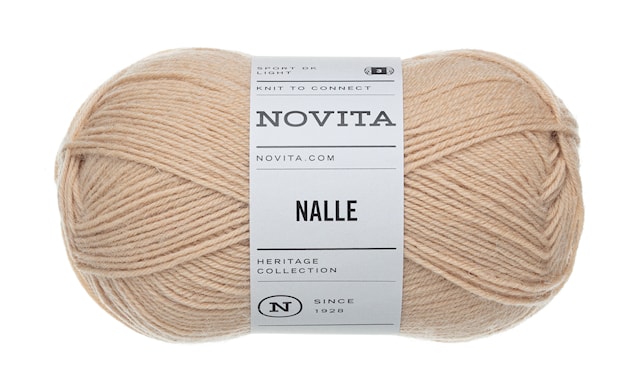 Nalle Garn Ullmix 100 g Sahara 622 Novita