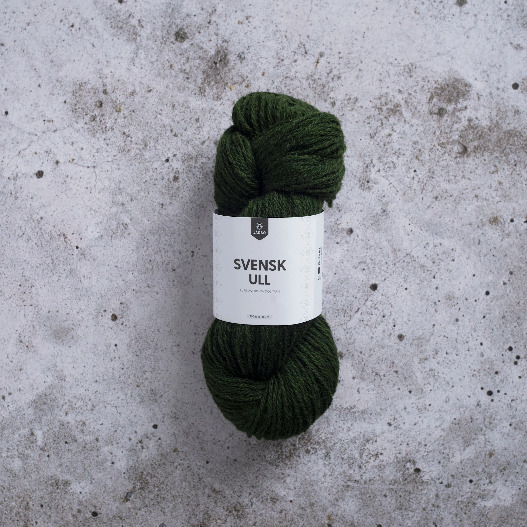 Produktbild för Svensk Ull 3 tr 100 g Järbo