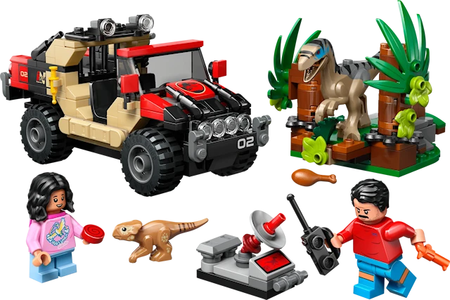 Produktbilde 2 for Raptorflukt i terrengbil LEGO® Jurassic World (76972)