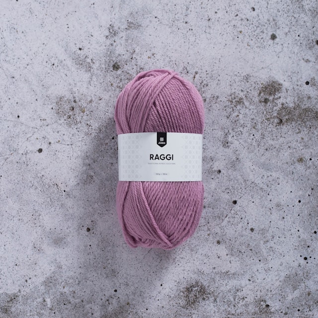 Raggi Garn Ullmiks 100 g Dusty Mauve 15177 Järbo