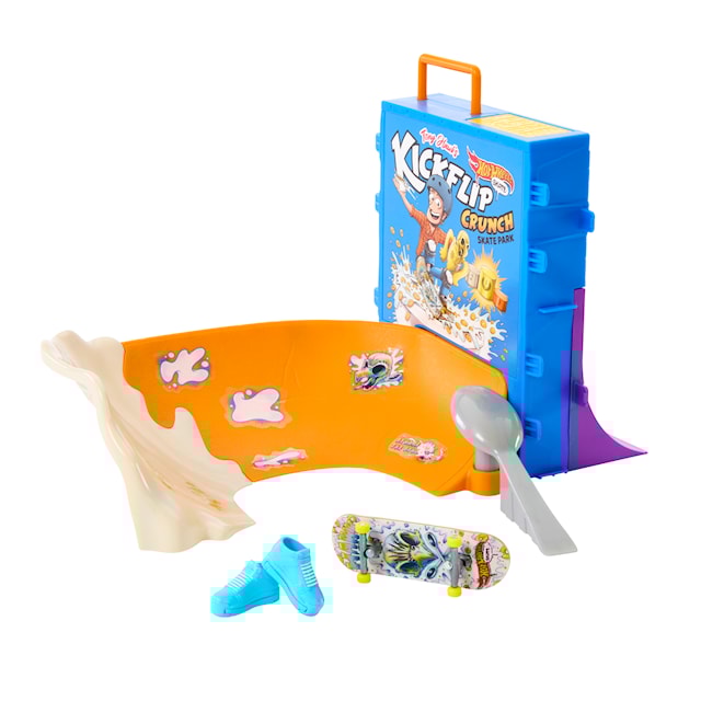 Produktbild 1 för Skate Cereal Skate Bowl Fingerskate Lekset Hot Wheels