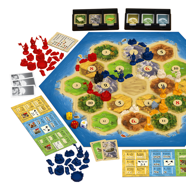 Produktbild 3 för Settlers of Catan, Sällskapsspel (SE)