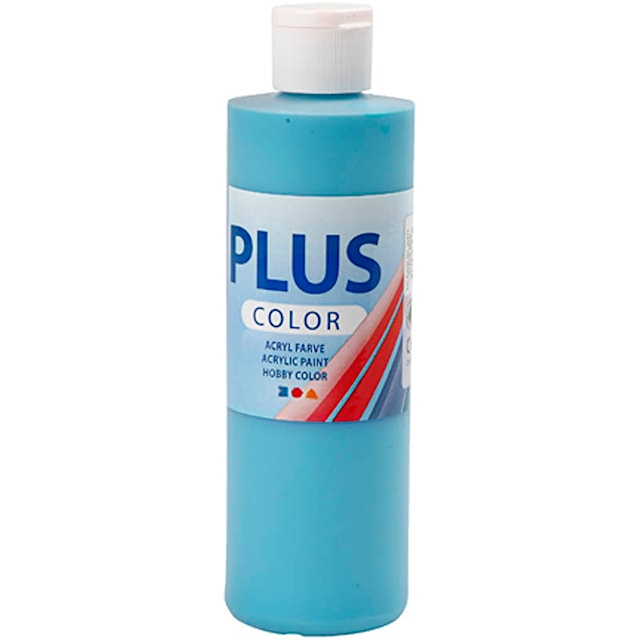 Produktbilde 1 for Plus Color hobbymaling, 250 ml, turkis