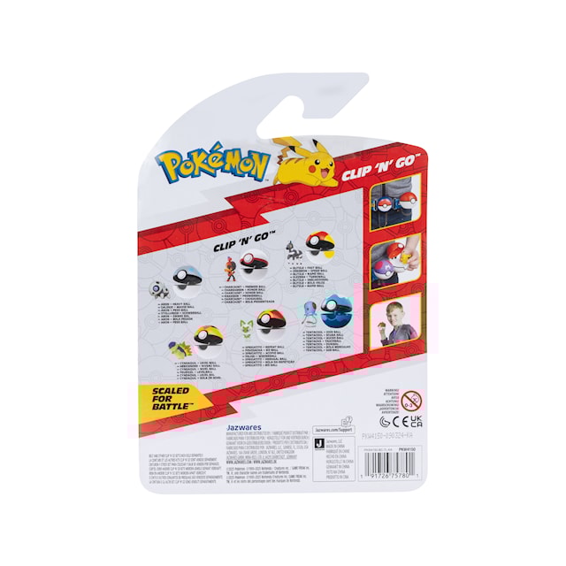 Produktbild 6 för Clip N Go Cyndaquil With Level Ball Pokémon