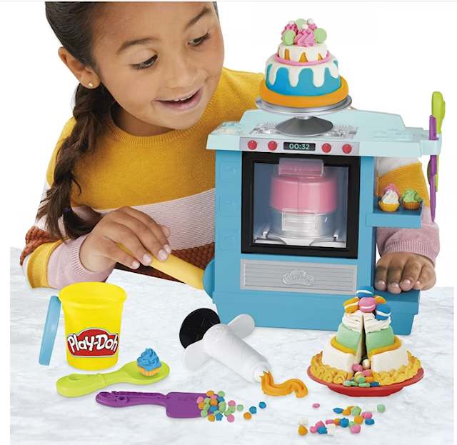 Tuotekuva 4 - Play-Doh Rising Cake Oven -leikkisetti Kakut
