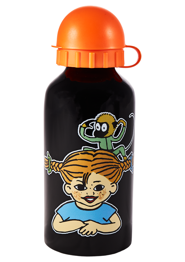 Produktbilde 2 for Vannflaske Aluminium Pippi Langstrømpe