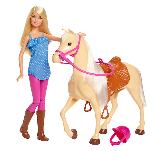 Produktbild 1 för Barbie Docka Med Häst Set