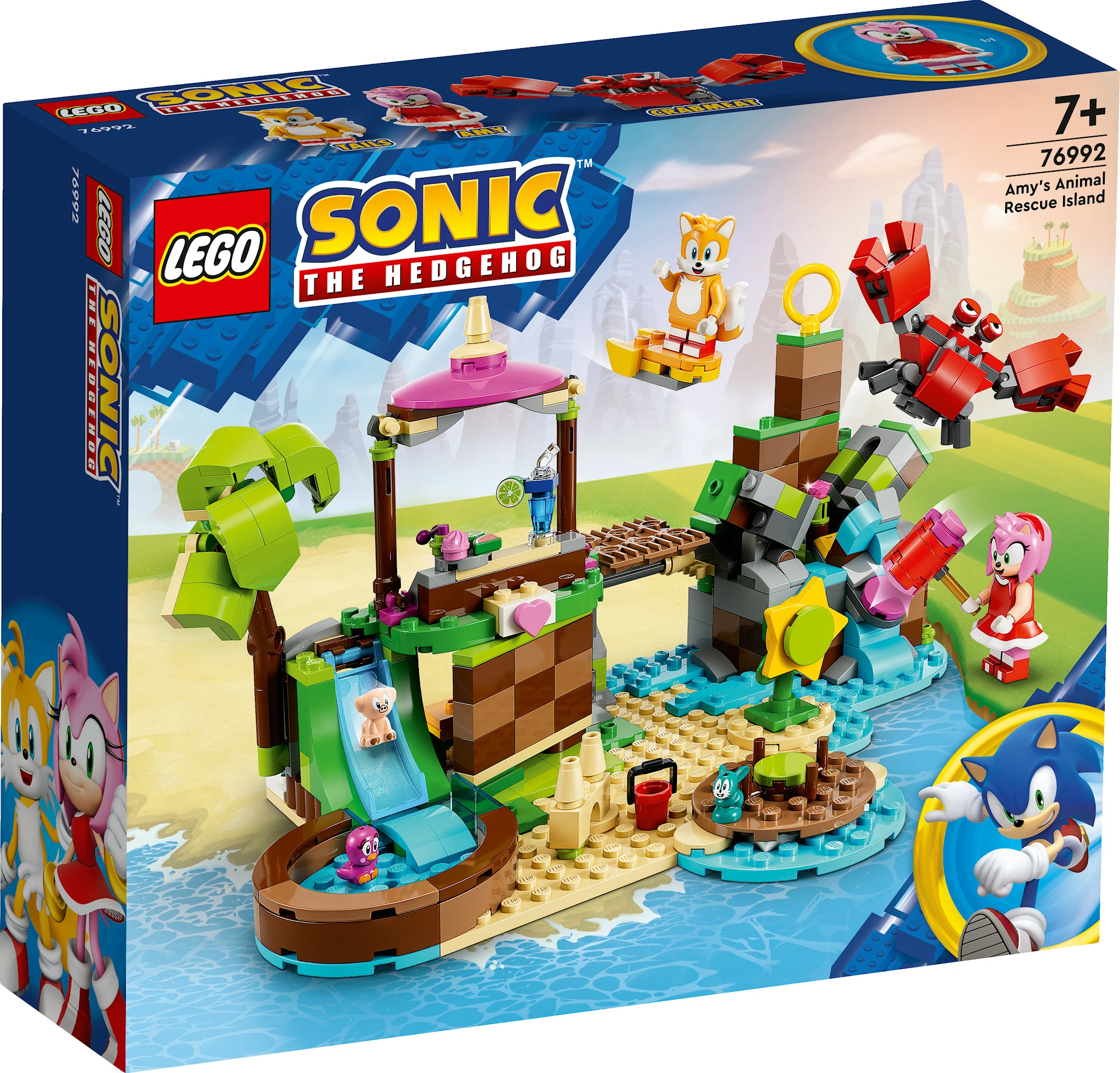 Produktbilde for Dyreredningsøya til Amy LEGO® Sonic the Hedgehog™ (76992)