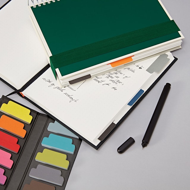 Tuotekuva 4 - Indeksivälilehdet paperi 50x20 mm 480 kpl Semikolon