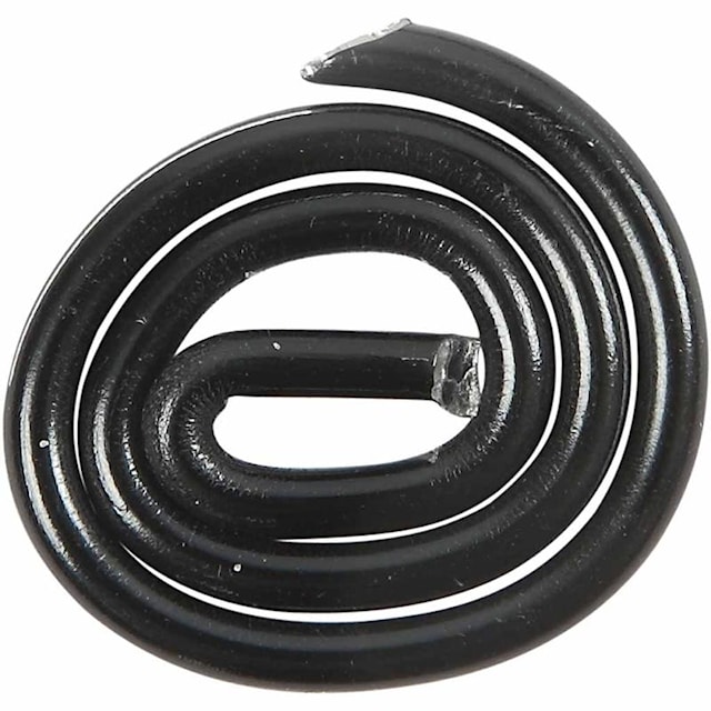 Tuotekuva 3 - Alumiinilanka, paksuus 2 mm, 10 m, musta