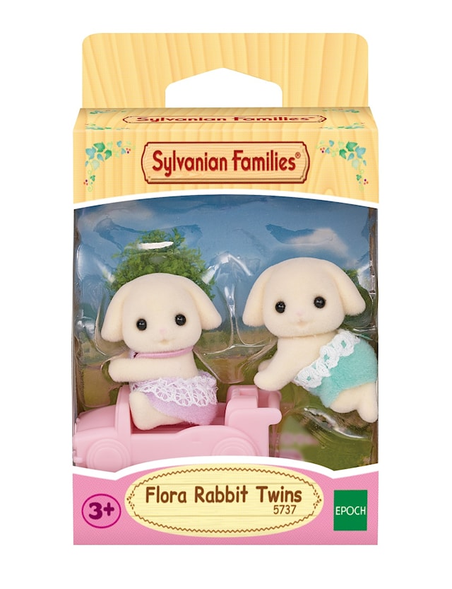Produktbilde 3 for Tvillingene Flora kanin Sylvanian Families