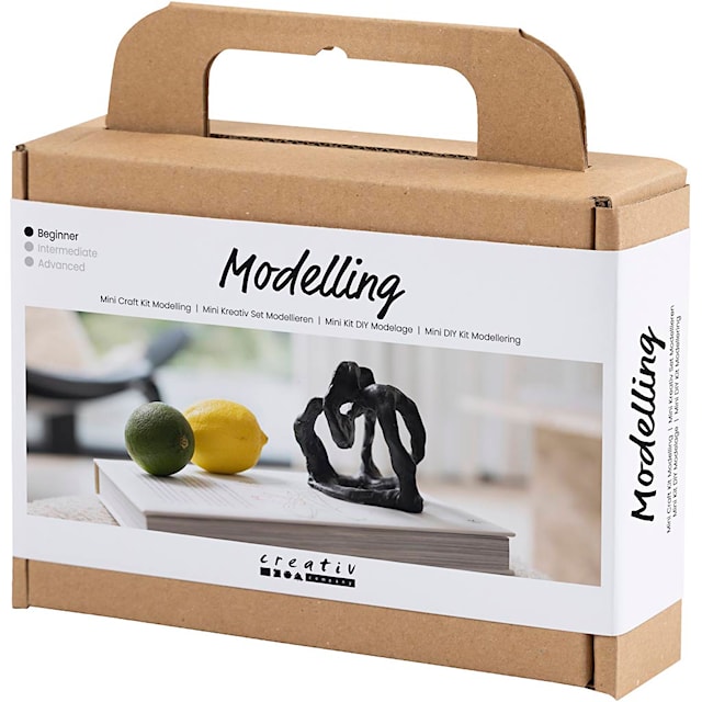 Produktbilde 3 for Mini DIY Kit Modellering, Skulptur, svart, 1 pk.