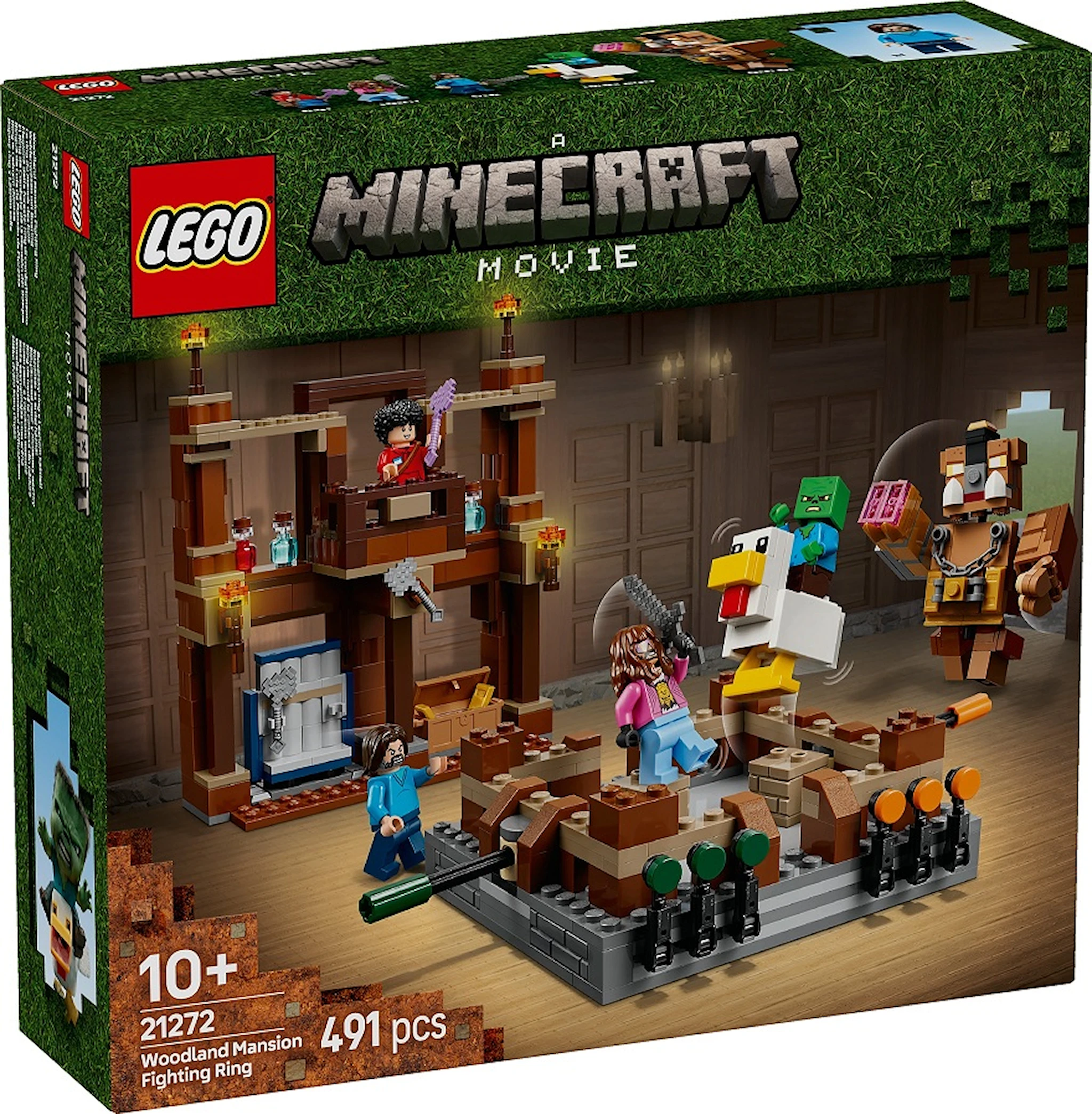 Tuotekuva ille Puukartanon taisteluareena LEGO® Minecraft (21272)