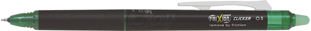 Produktbilde 1 for FriXion Point Clicker 0.5 - Geleblekkpenner - Grønn - Fine Spiss  Pilot