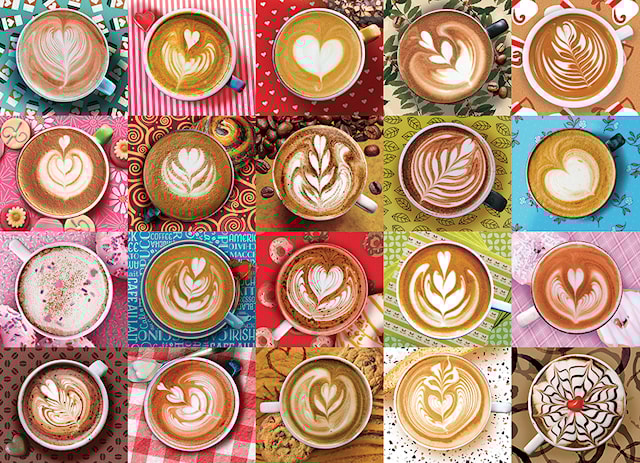 Produktbilde 4 for Puslespill Love You A Latte 500 brikker, Cobble Hill