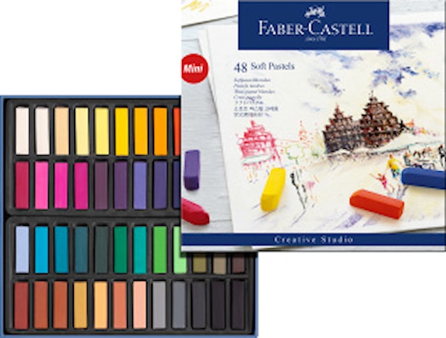 Tuotekuva 1 - Liidut Softpastelliliidut 48 Väriä Faber-Castell