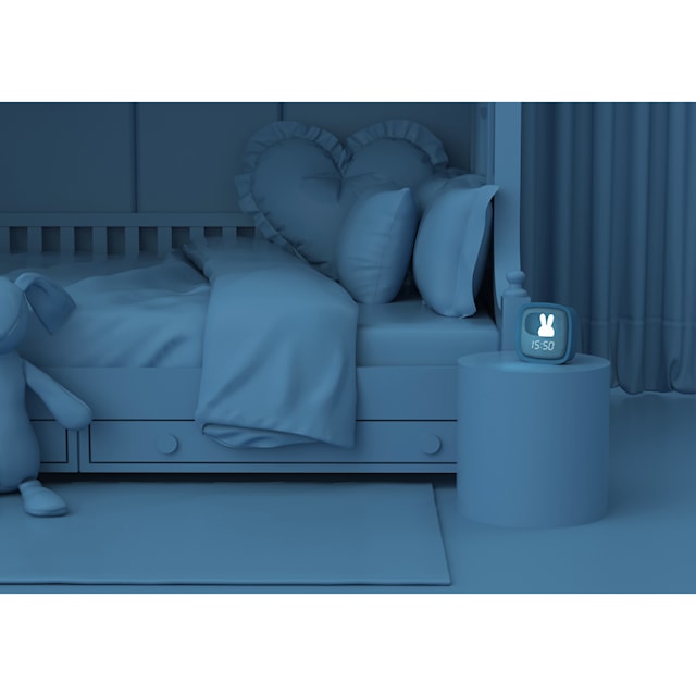 Produktbilde 4 for MOB Vekkeklokke med Nattlampe Billy Dark Blue