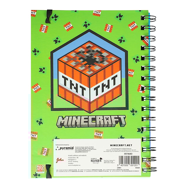 Produktbilde 3 for Notatbok Minecraft