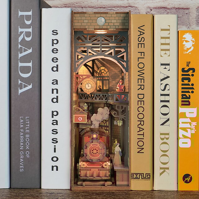 Produktbild 3 för Book Nook The Steam Age, Tonecheer