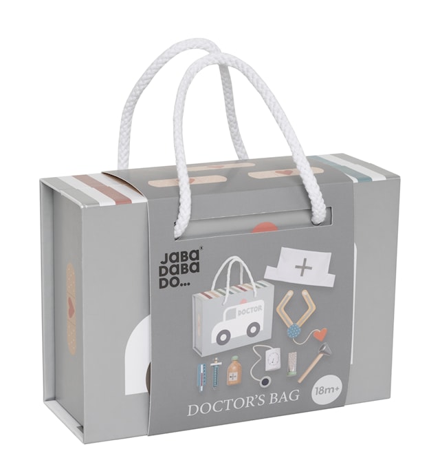 Produktbild 2 för Doktorsväska Silver Jabadabado