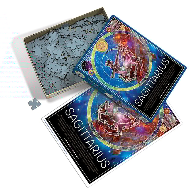 Tuotekuva 2 - Palapelit Zodiac Sagittarius 500 palaa, Cobble Hill