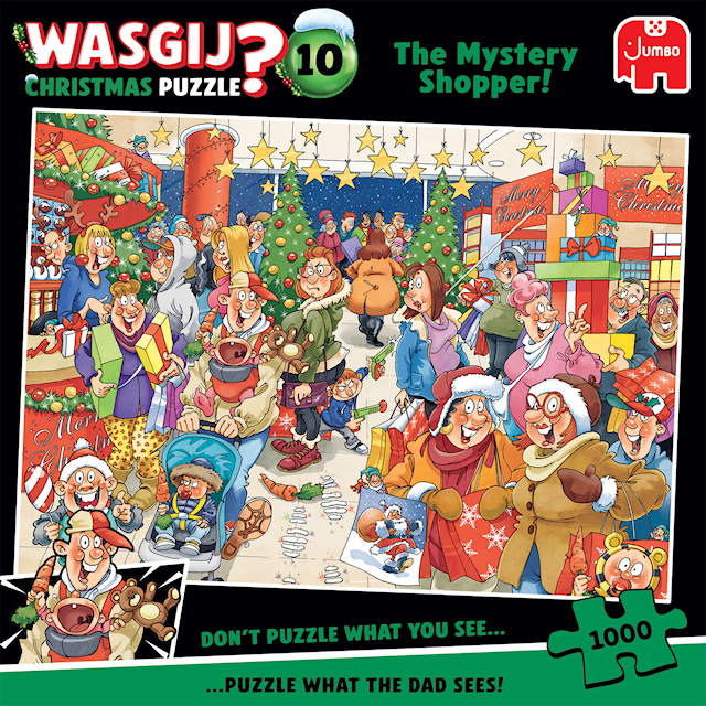Produktbilde 1 for Wasgij Christmas 10 - Mystery Shopper! Puslespill 1000 brikker