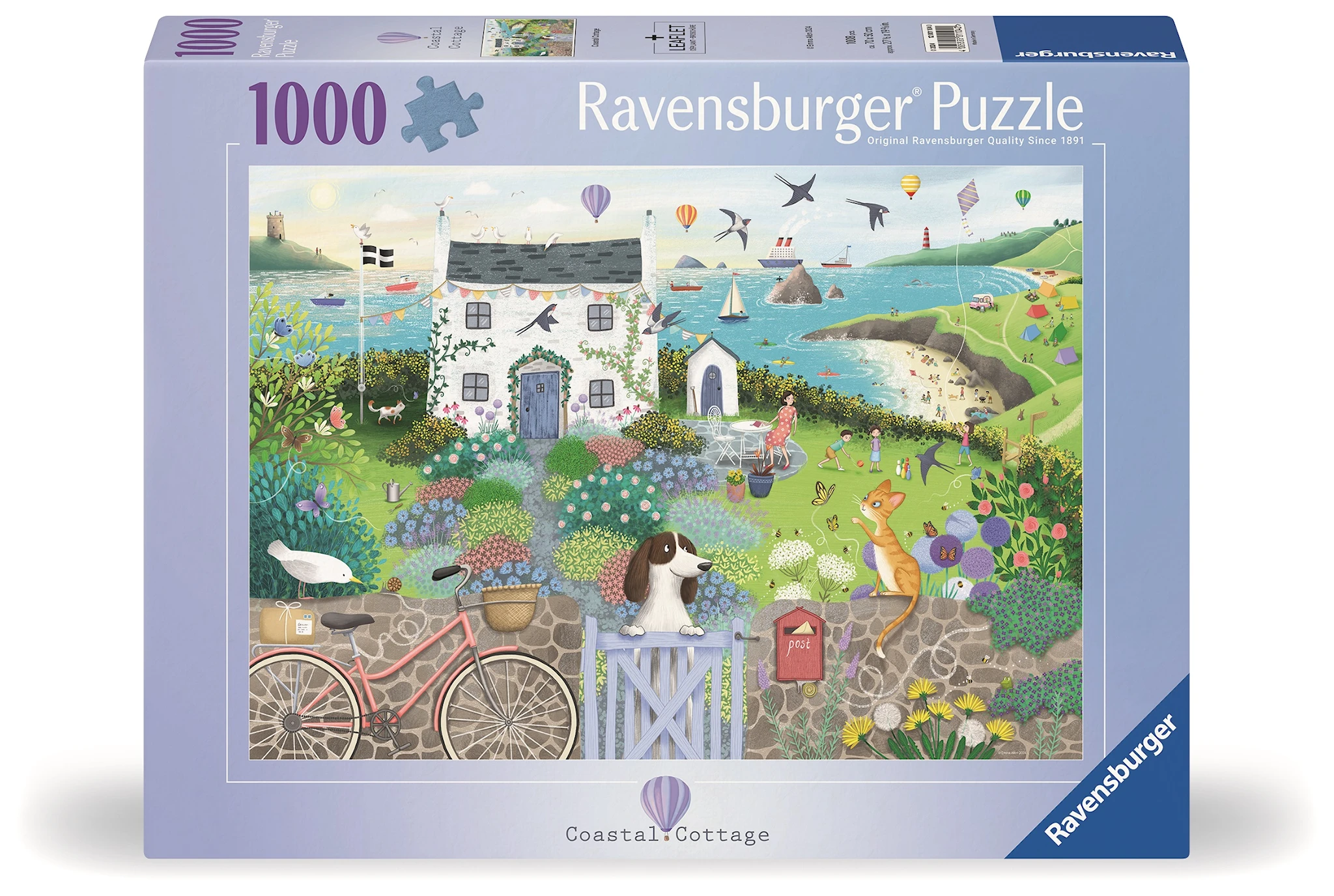 Tuotekuva ille Coastal Cottage Palapelit 1000 palaa, Ravensburger