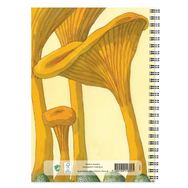 Produktbild 2 för Skissblock A5 Maria Thore Dim Kantarell Gullers