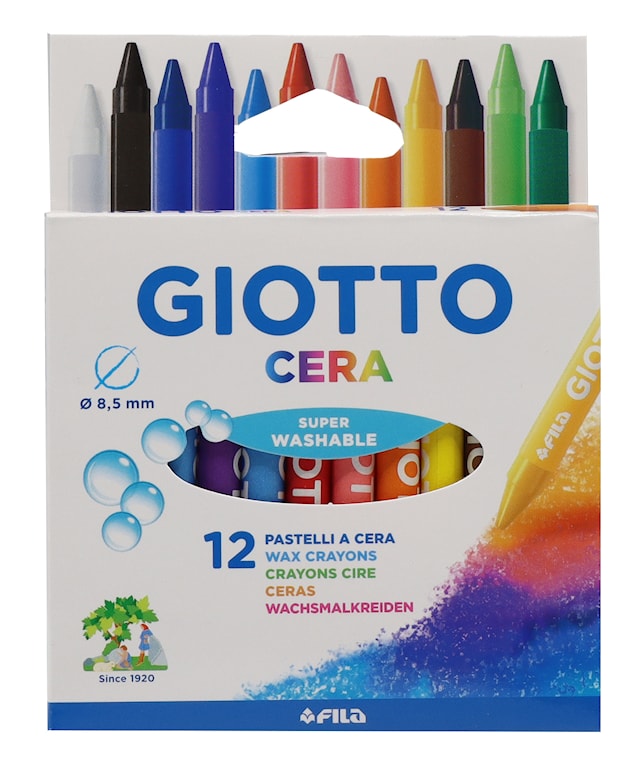 Produktbild 1 för Vaxkritor 12-p, Giotto Cera