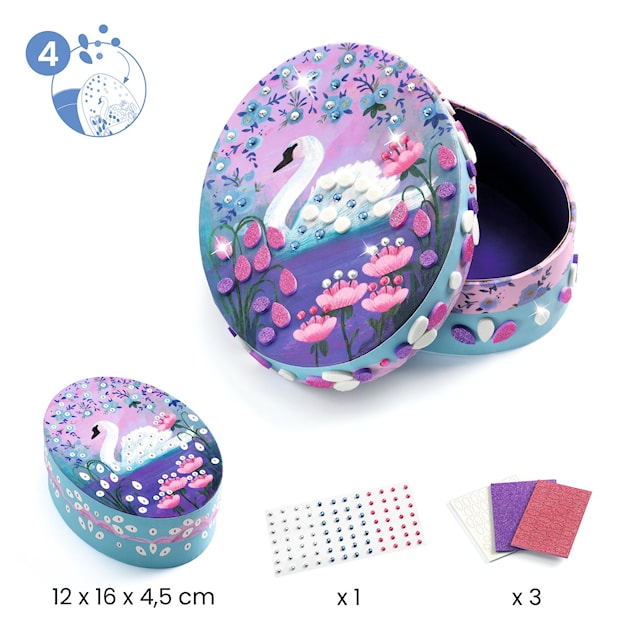 Produktbild 4 för Stor Pyssellåda DIY Vackra Saker Djeco