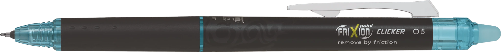 Tuotekuva ille FriXion Point Clicker 0.5 - Rollerball-kynä geelimusteella - Vaaleansininen - Kapea kärki  Pilot