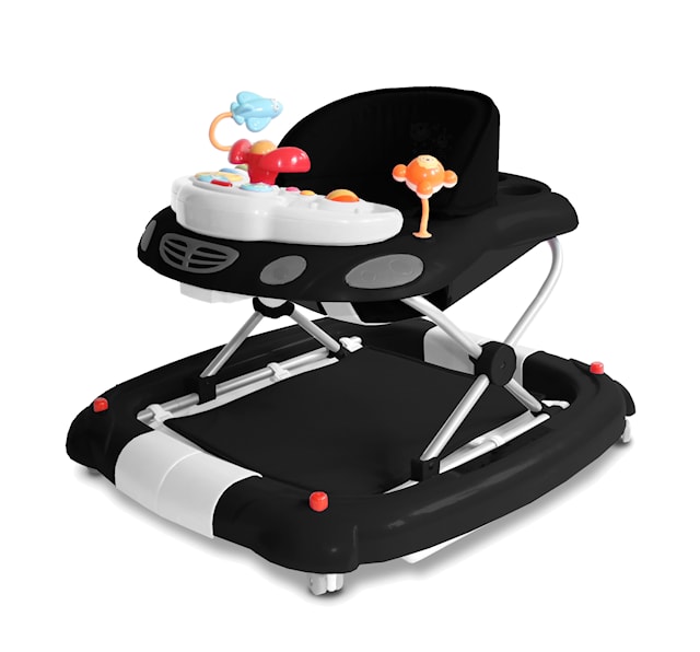 Inovi iWalk Gåstol, Svart/Hvit