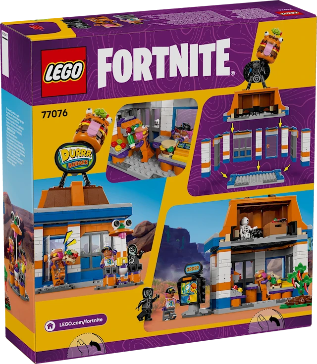 Tuotekuva 4 - Durrr Burger ‑ravintola LEGO® Fortnite (77076)