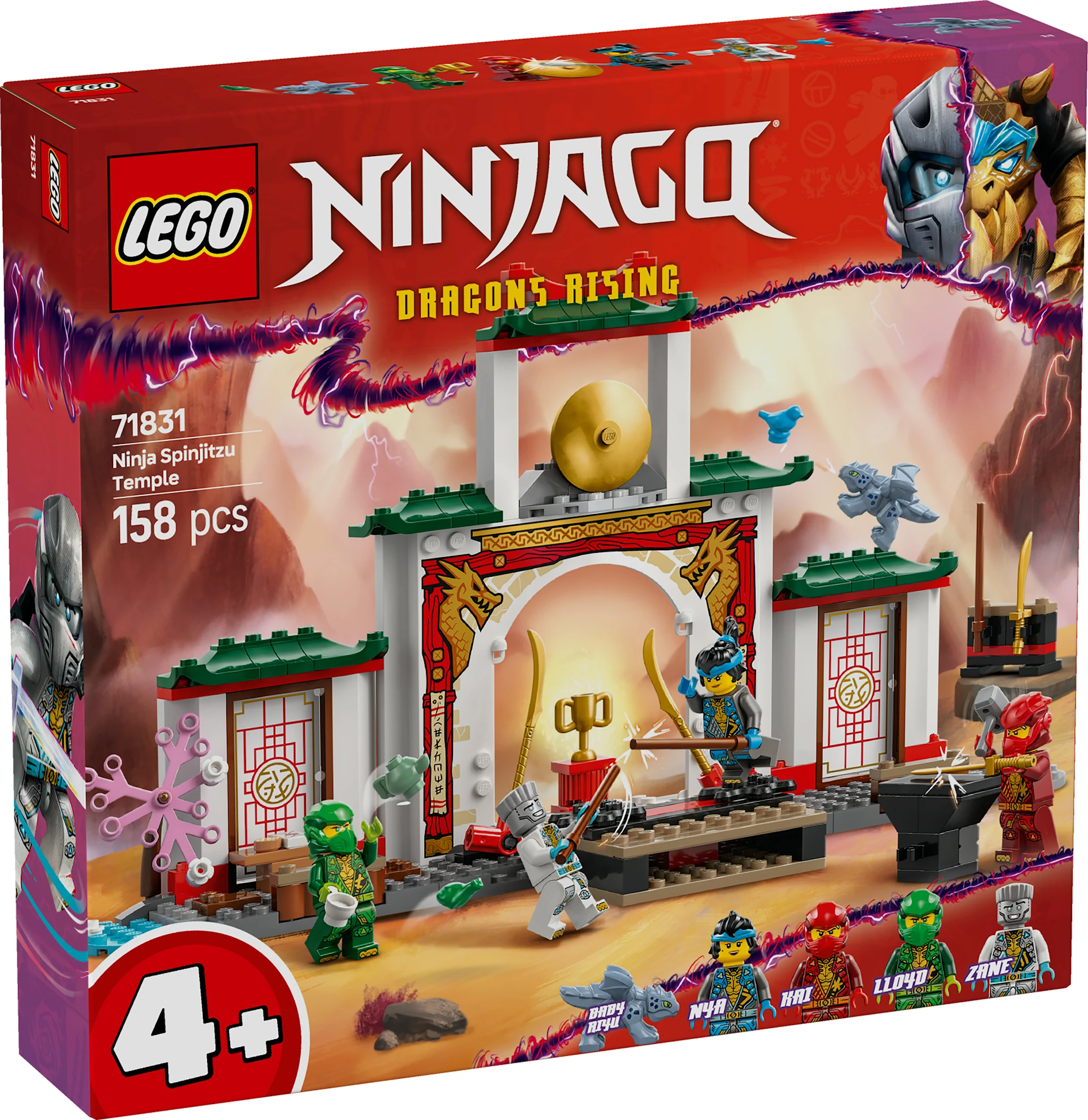 Tuotekuva ille Ninjojen Spinjitzu-temppeli LEGO® Ninjago (71831)